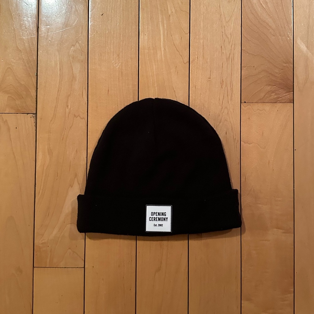 Opening Ceremony Knitted Logo Beanie